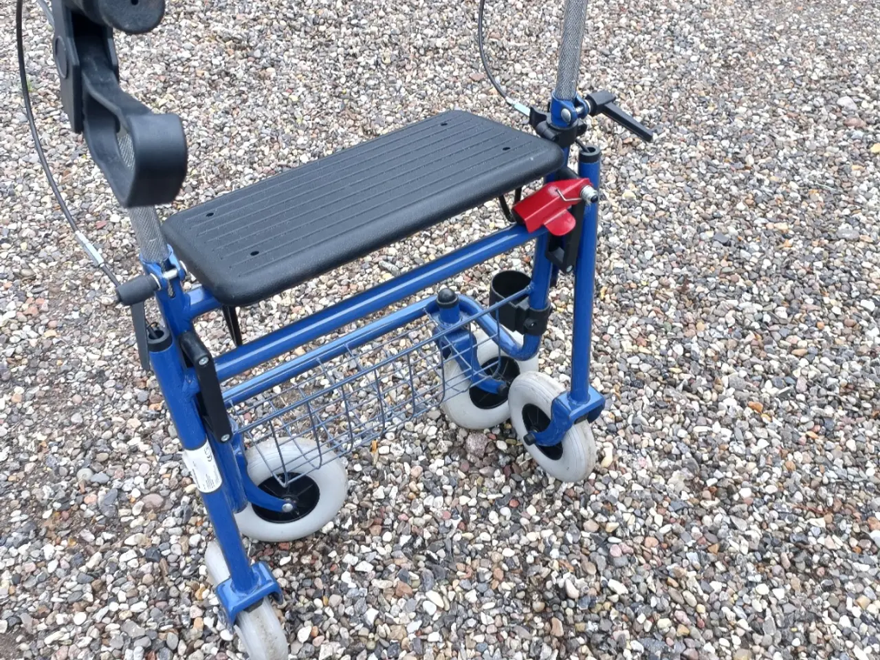 Billede 3 - Rollator med punkterfrie hjul