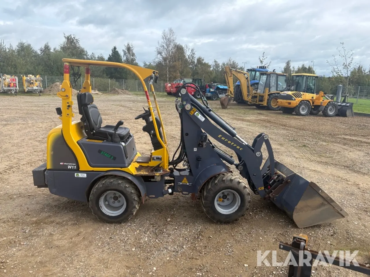 Billede 6 - Minilæsser Eurotrac 810/W11 + tilbehør