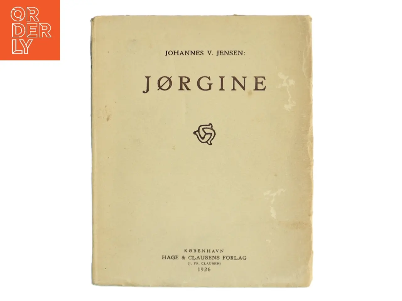 Billede 1 - Jørgine af Johannes V. Jensen (Bog)