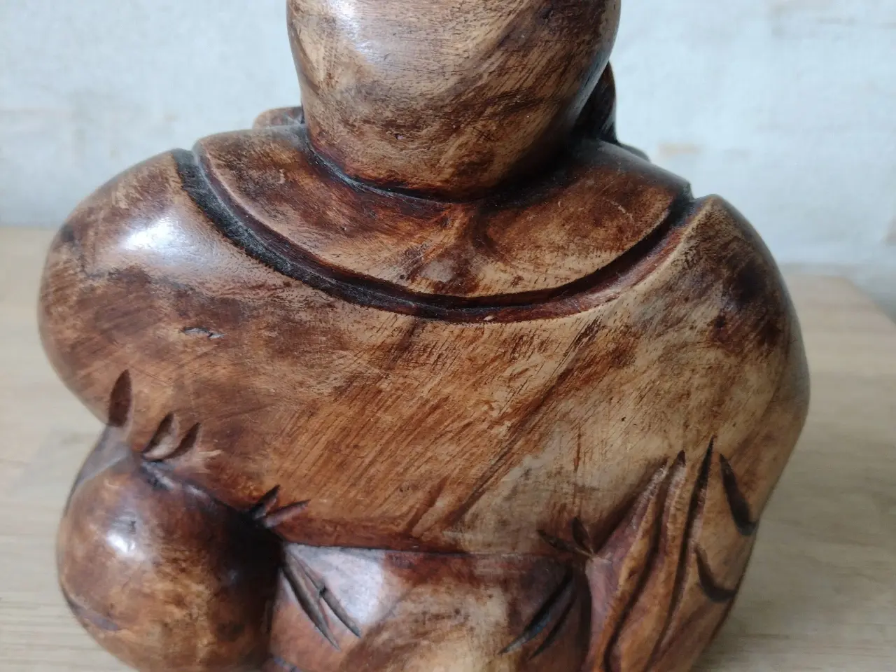 Billede 3 - Træ Buddha