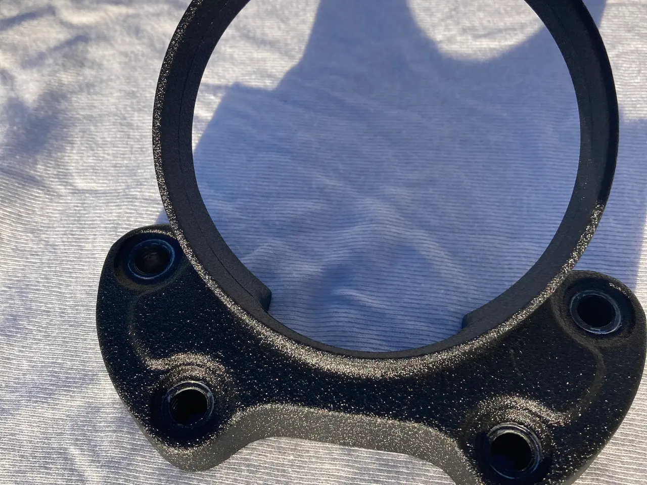 Billede 2 - Harley speedoholder/ riser clamp, fra Low Rider S