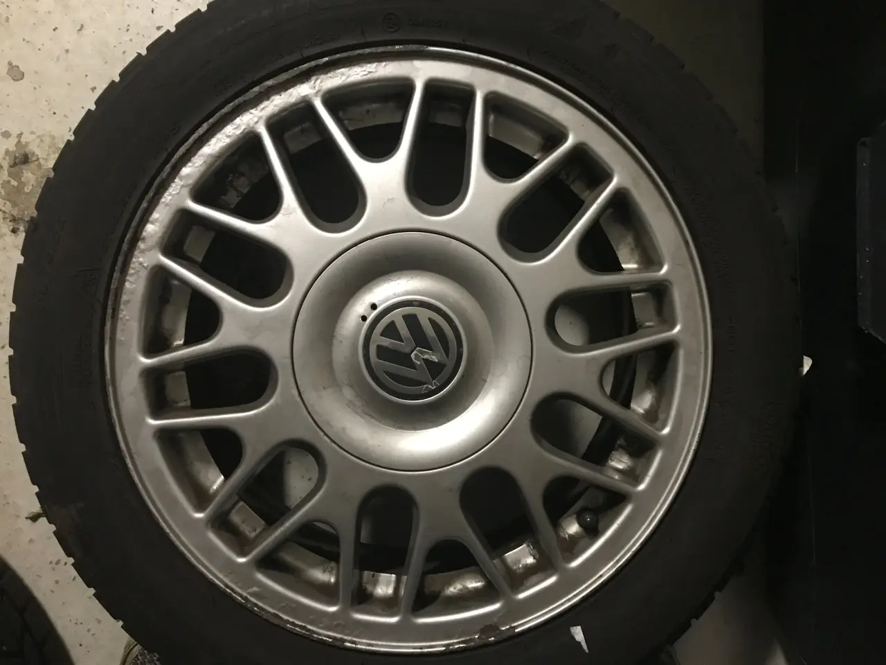 Billede 4 - BBS originale til VW Golf Cabriolet, Golf III