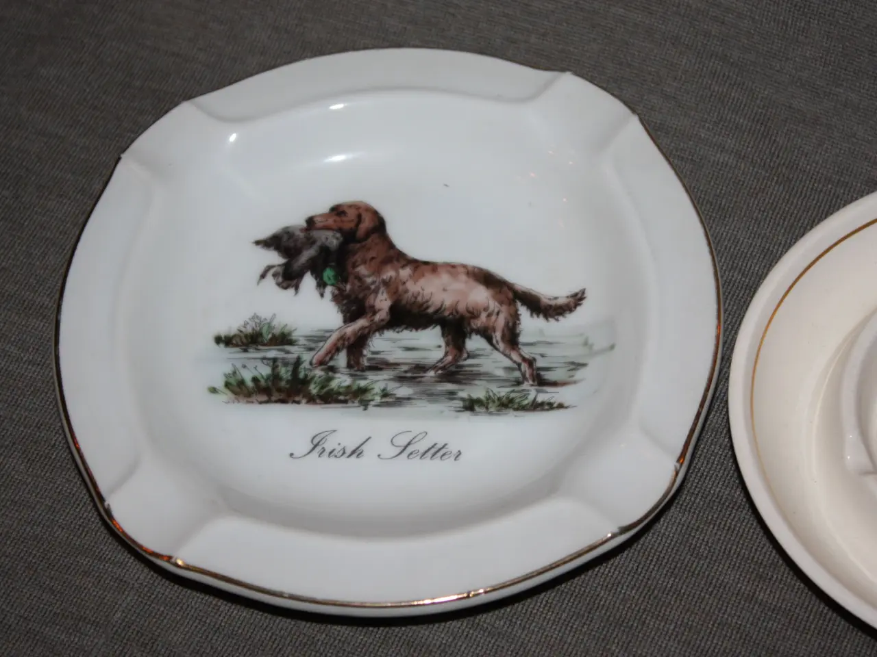 Billede 2 - Askebæger med hest diam 13,5 cm