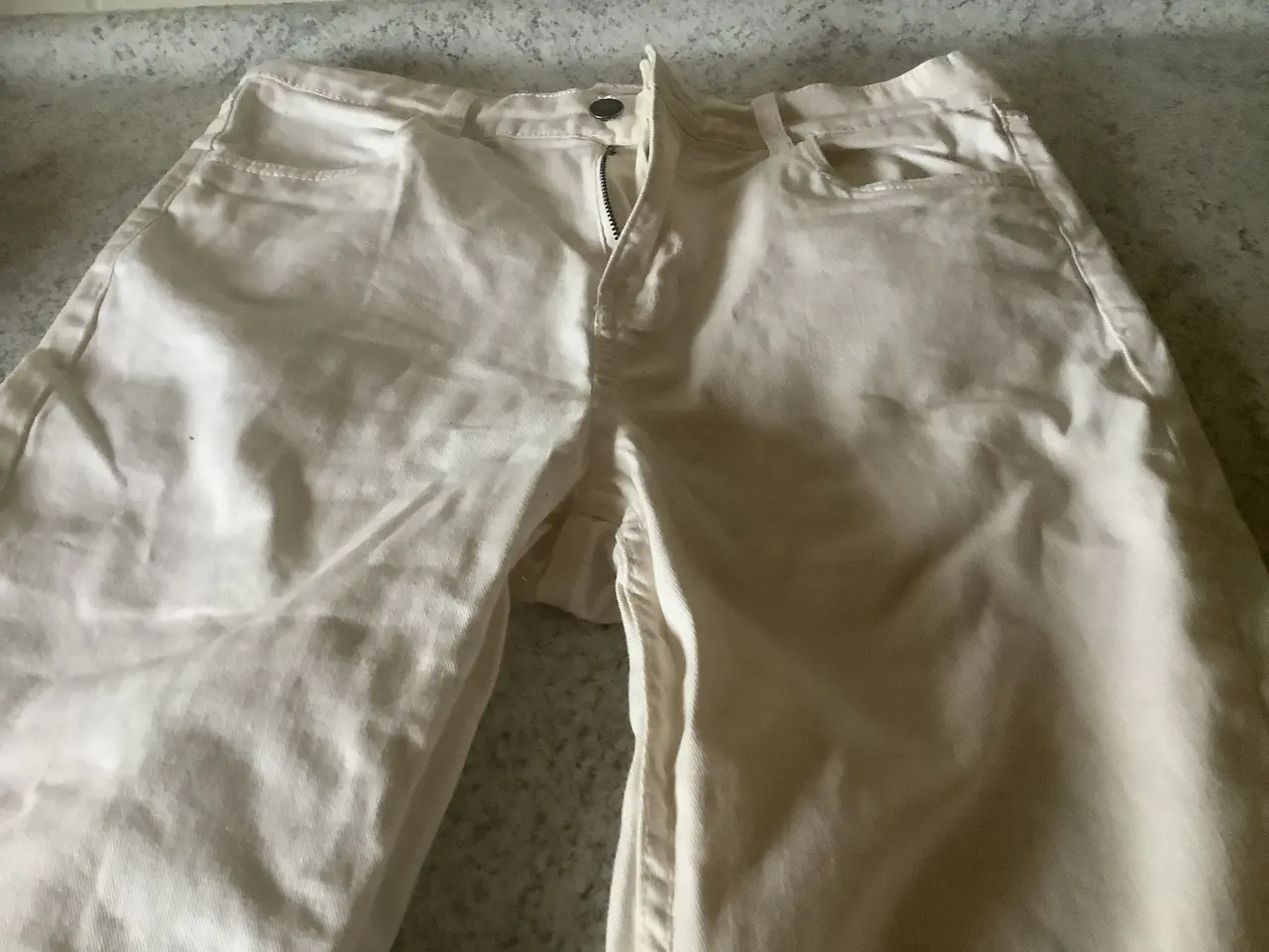 Billede 5 - 2 par helt nye knickers råhvid og oliven str. 40
