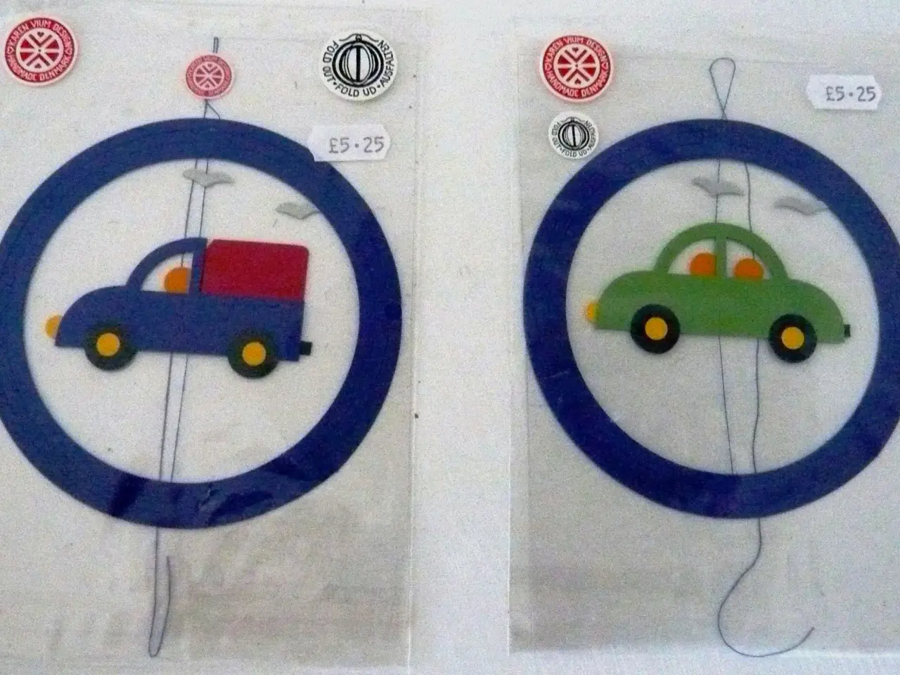 Billede 1 - Uro med biler - 2 forskellige