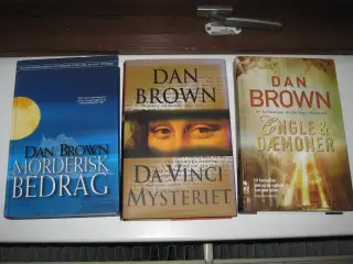 3 Dan Brown bøger