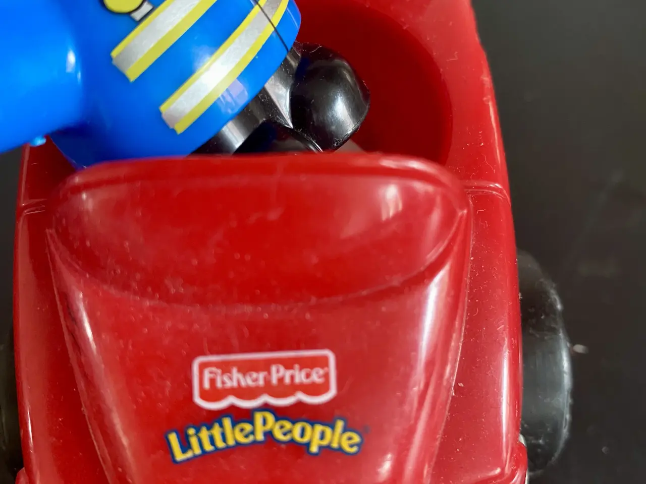 Billede 5 - Fischer Price little people brandbil og brandmand 
