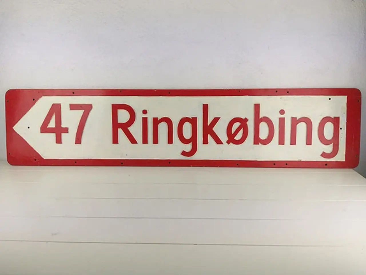 Billede 1 - Gl. Skilte "Ringkøbing"