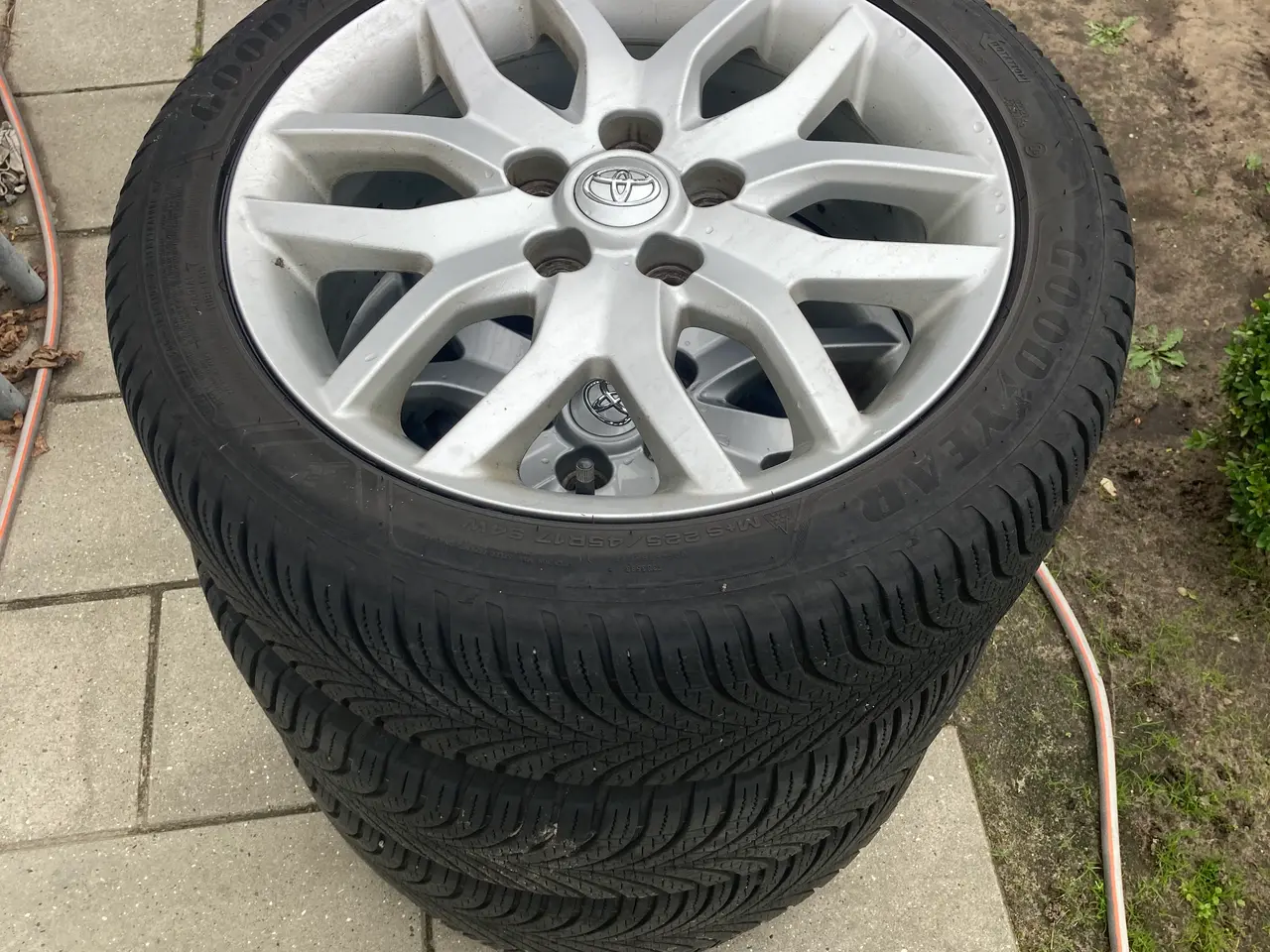 Billede 2 - Original Toyota Snowflake Alufælg - Ingen tpms