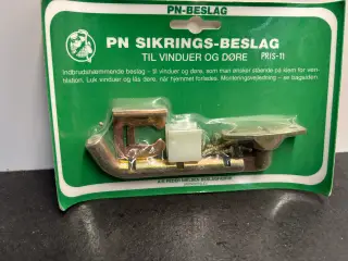 Sikringsbeslag til vinduer og døre
