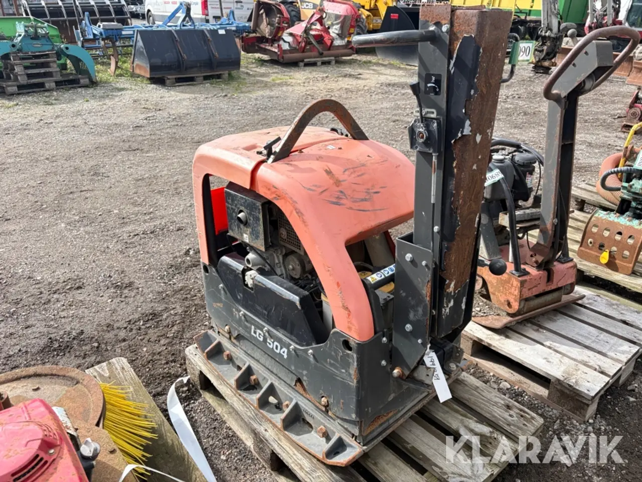 Billede 4 - Pladevibrator Husqvarna LG504