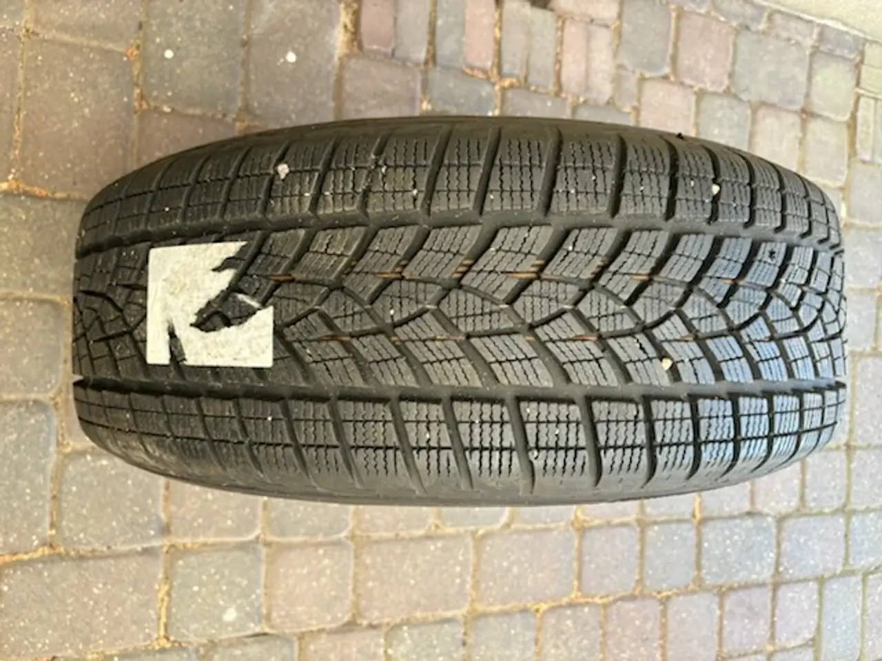 Billede 4 - 4 stk originale XC60 Alufælge vinterdæk goodyear