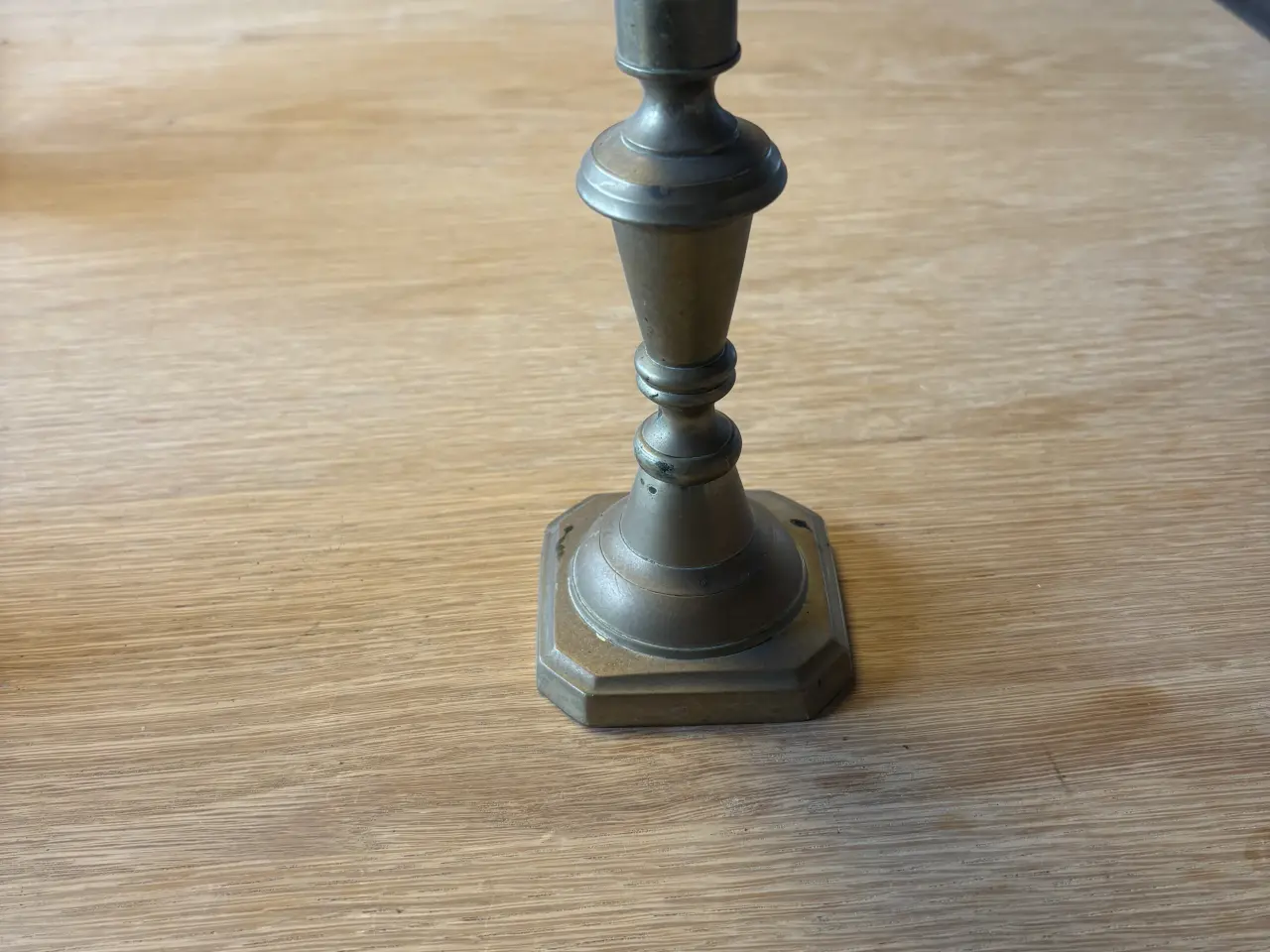 Billede 1 - Messing lysestage