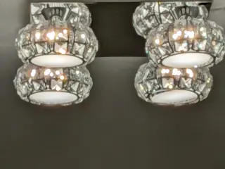4 Eglo Corliano 39009 – Krystal LED-loftlamper