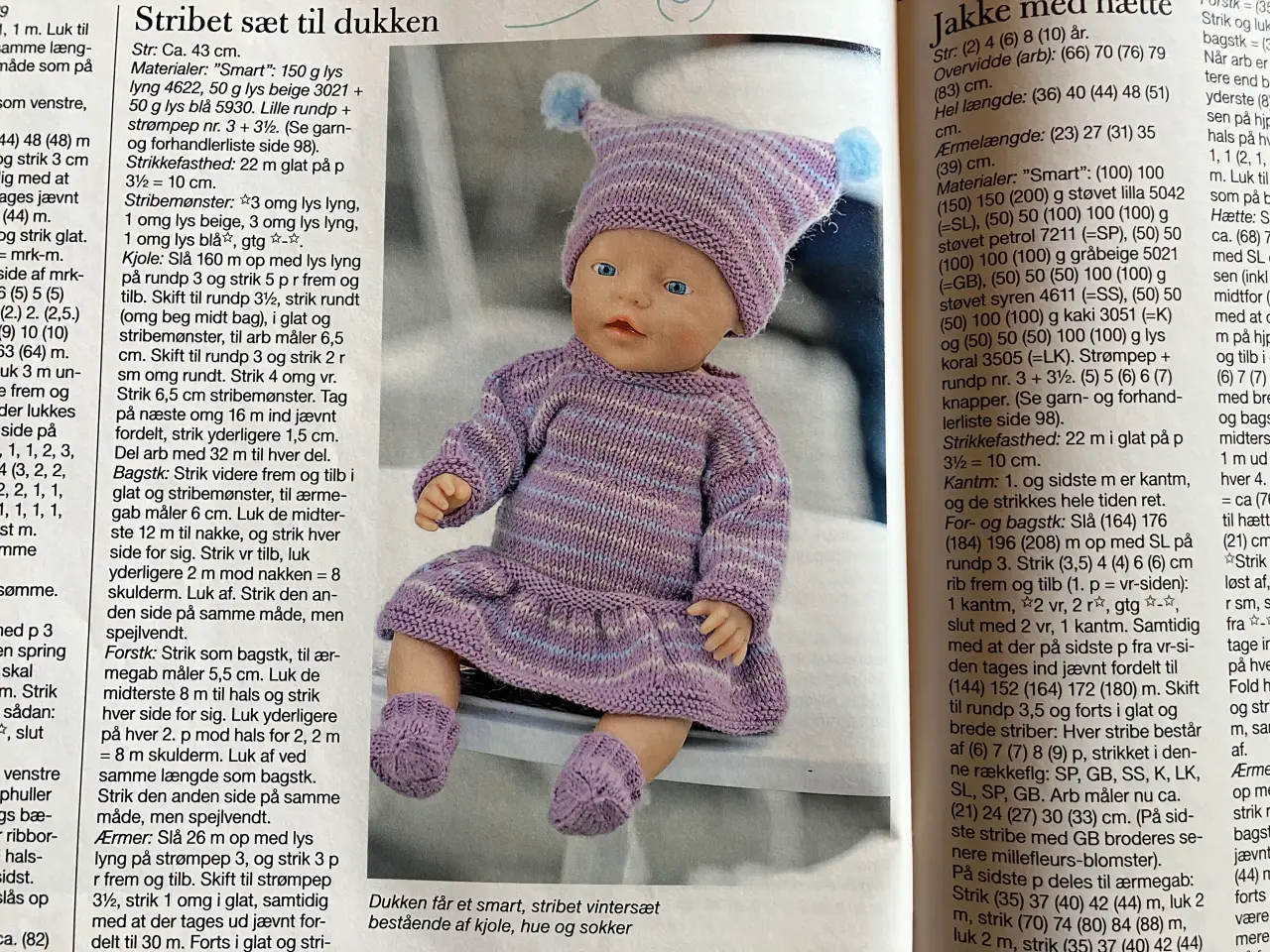 Billede 6 - 9 opskrifter på tøj til Baby Born