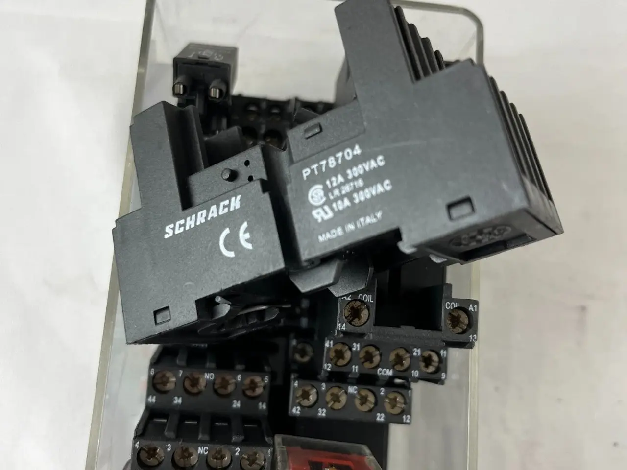 Billede 8 - Schrack PT570024 PT570730 relæ parti 24VDC 230VAC