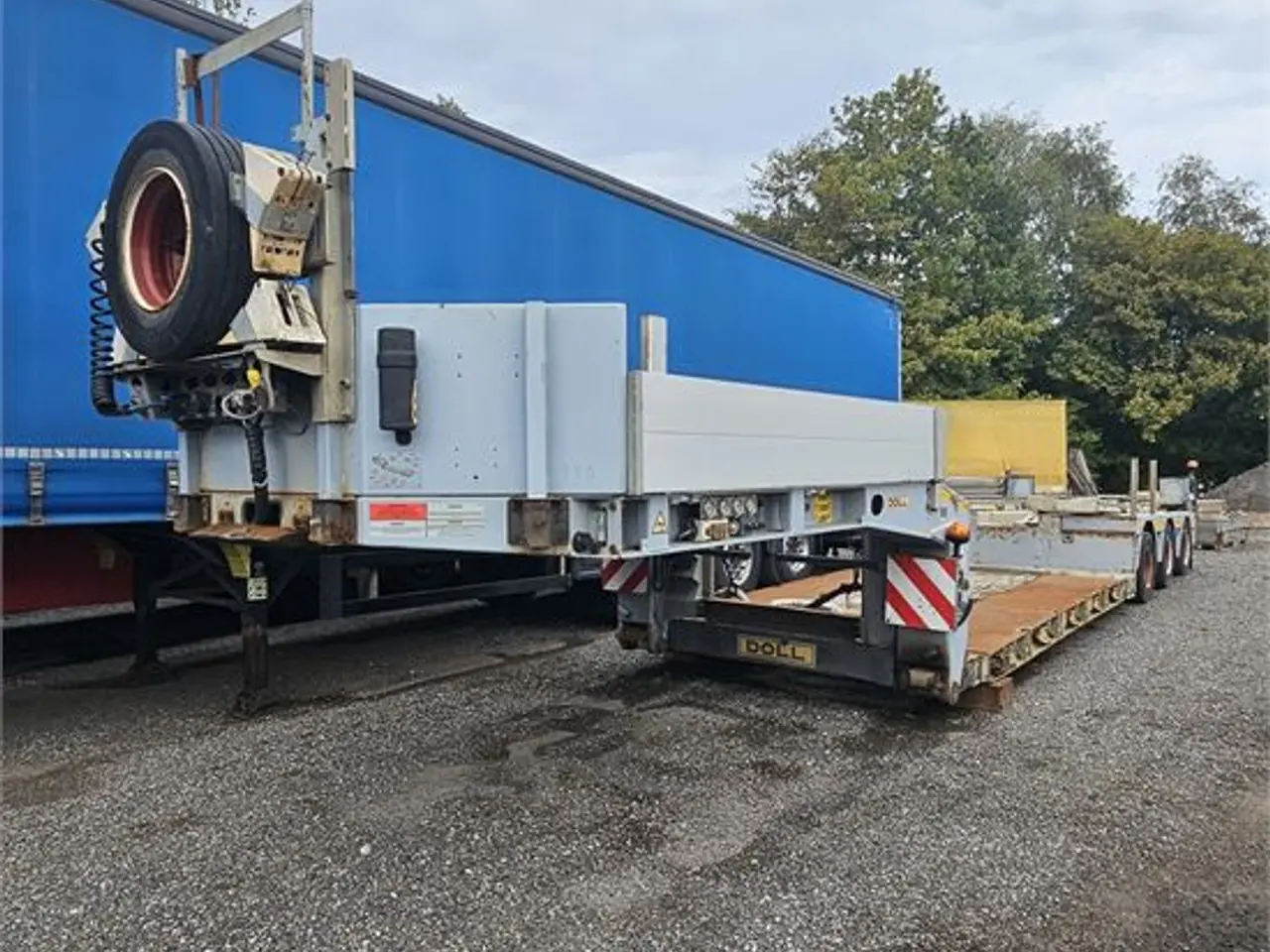 Billede 4 - MTDK S361 - Doll Farhseugbau - 3 akslet sengetrailer med udtræk / 3 axle low-bed trailer with extension