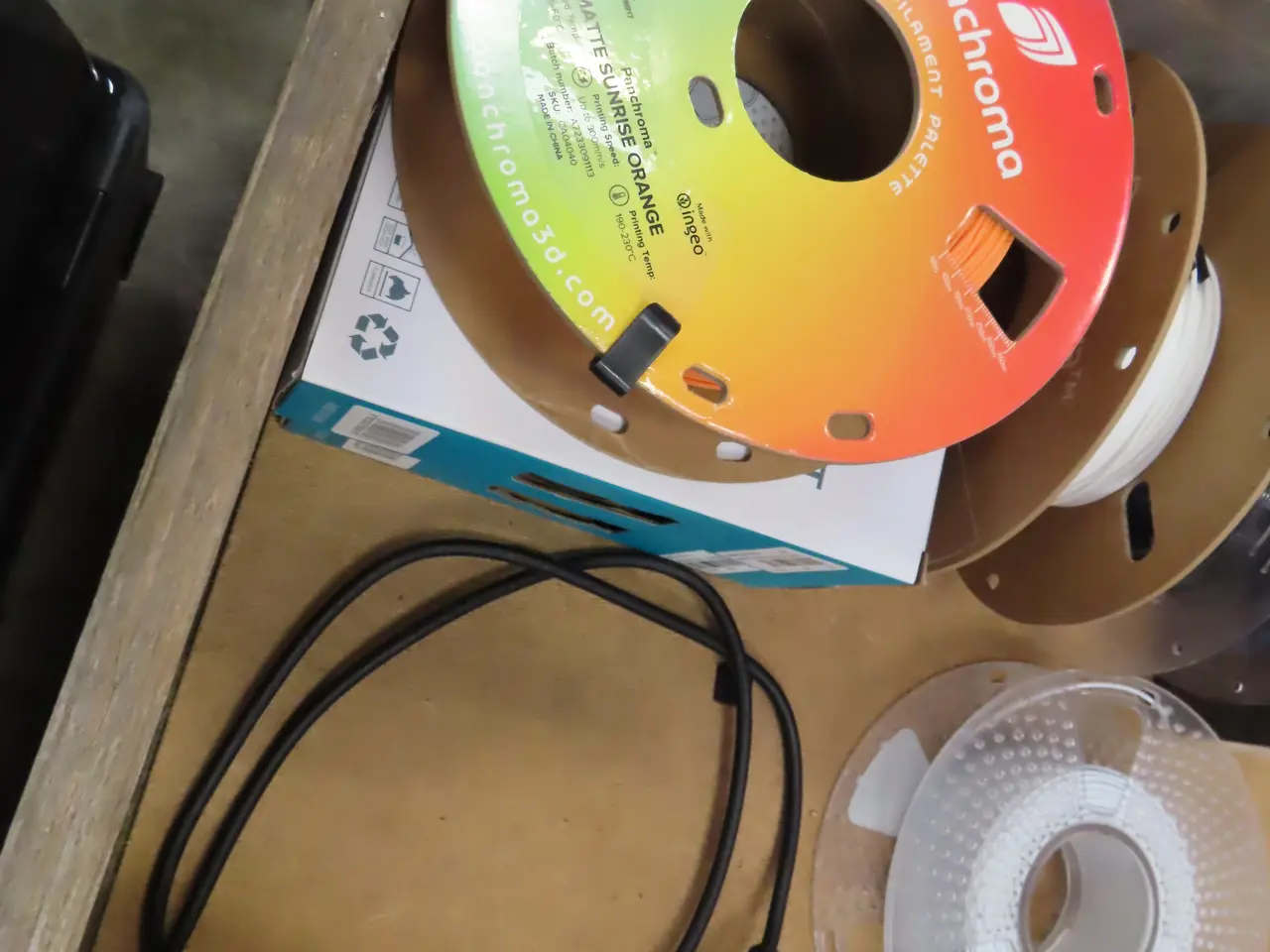 Billede 5 - Palle med div. varelager til 3D Printer BAMBU LAB ABS, SUNLU