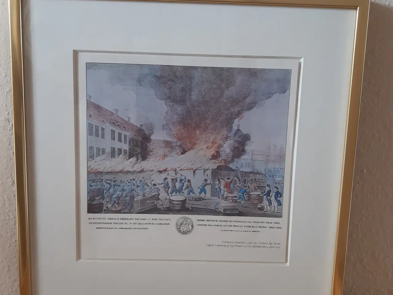 Billede 4 - 6 billeder af Københavns brand