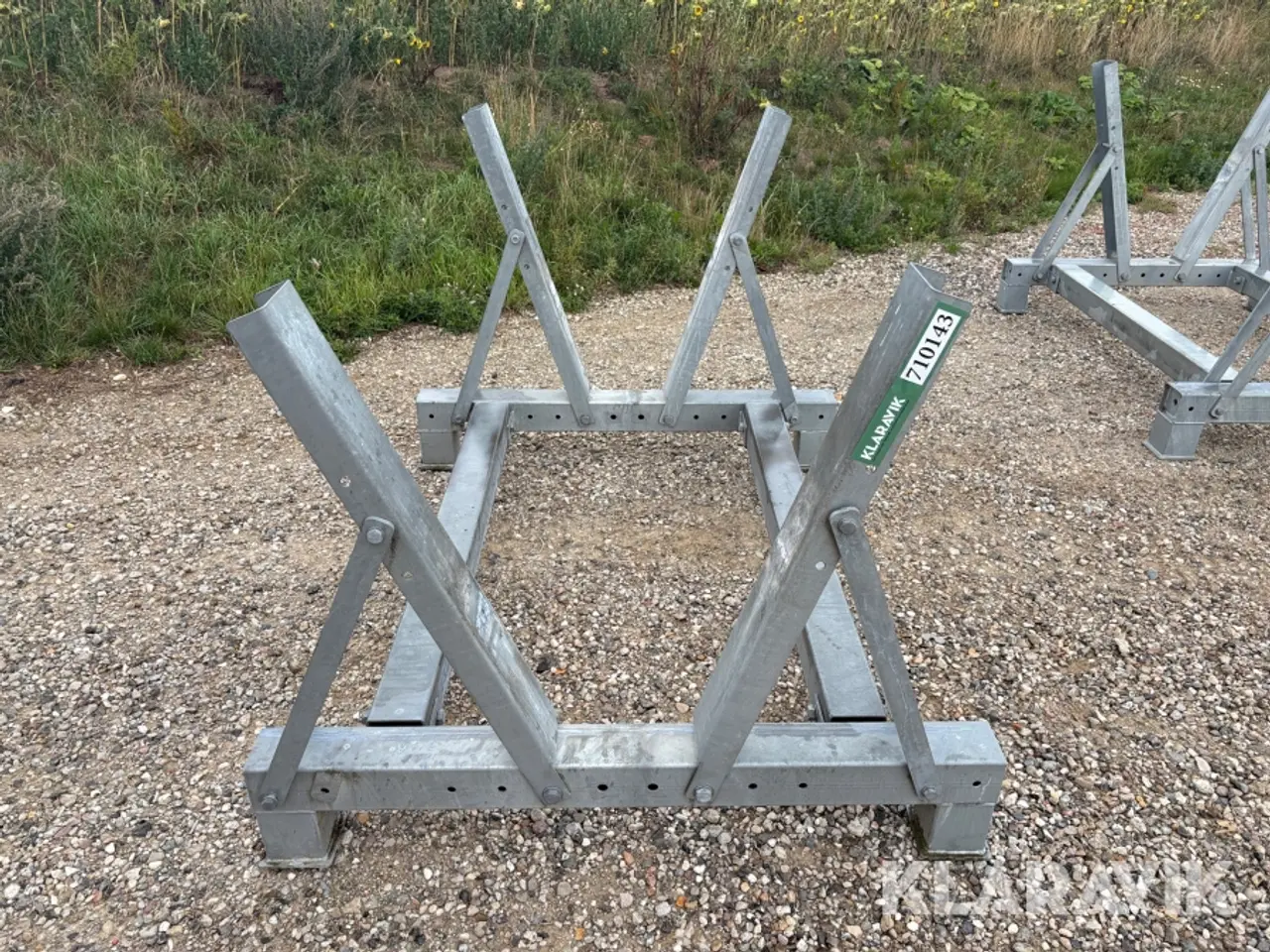Billede 2 - Opbevaringsstativ Galvaniseret - 1 styk