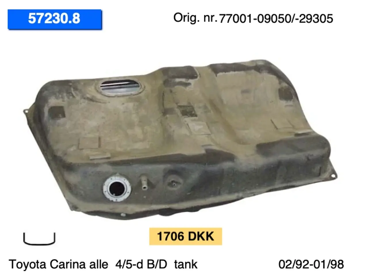 Billede 10 - Toyota Carina tanke