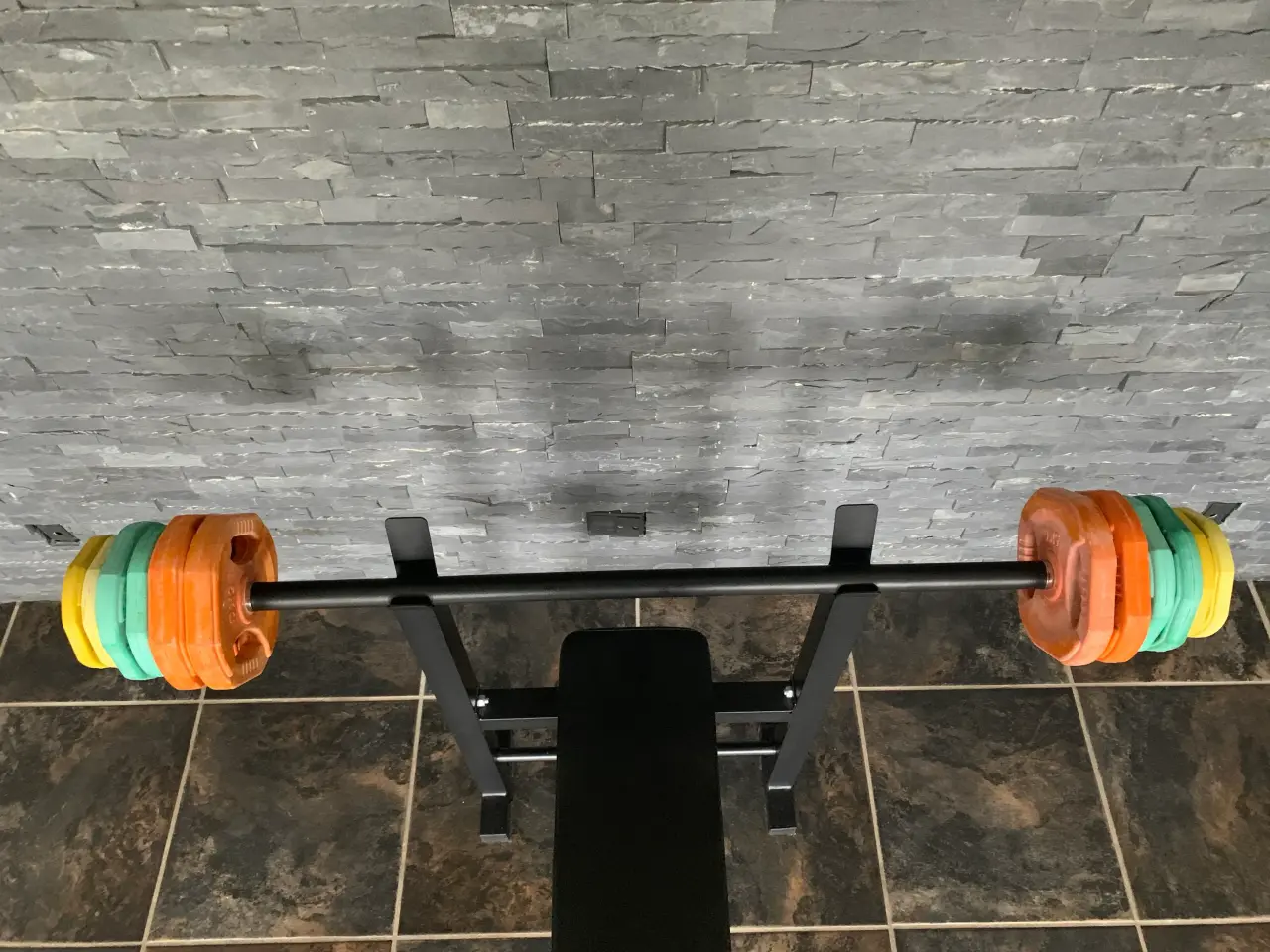 Billede 4 - Bænkpres sæt 40 kg.