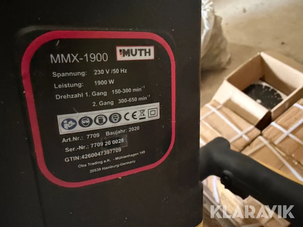 Billede 2 - Betonblander Muth MMX 1900 3 styk