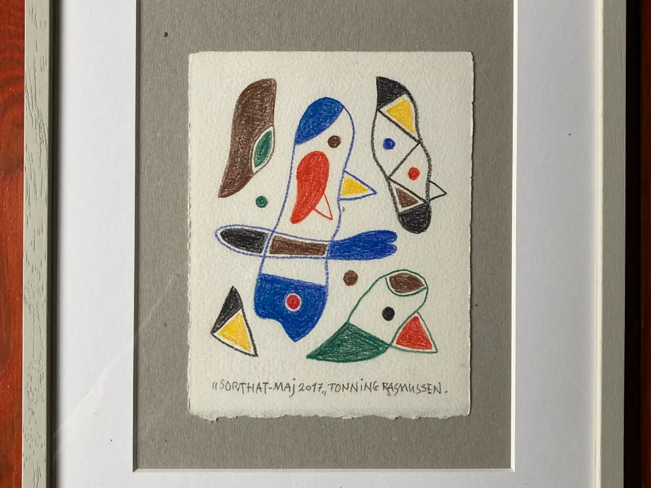 Billede 1 - Tonning Rasmussen bornholm oliepastel