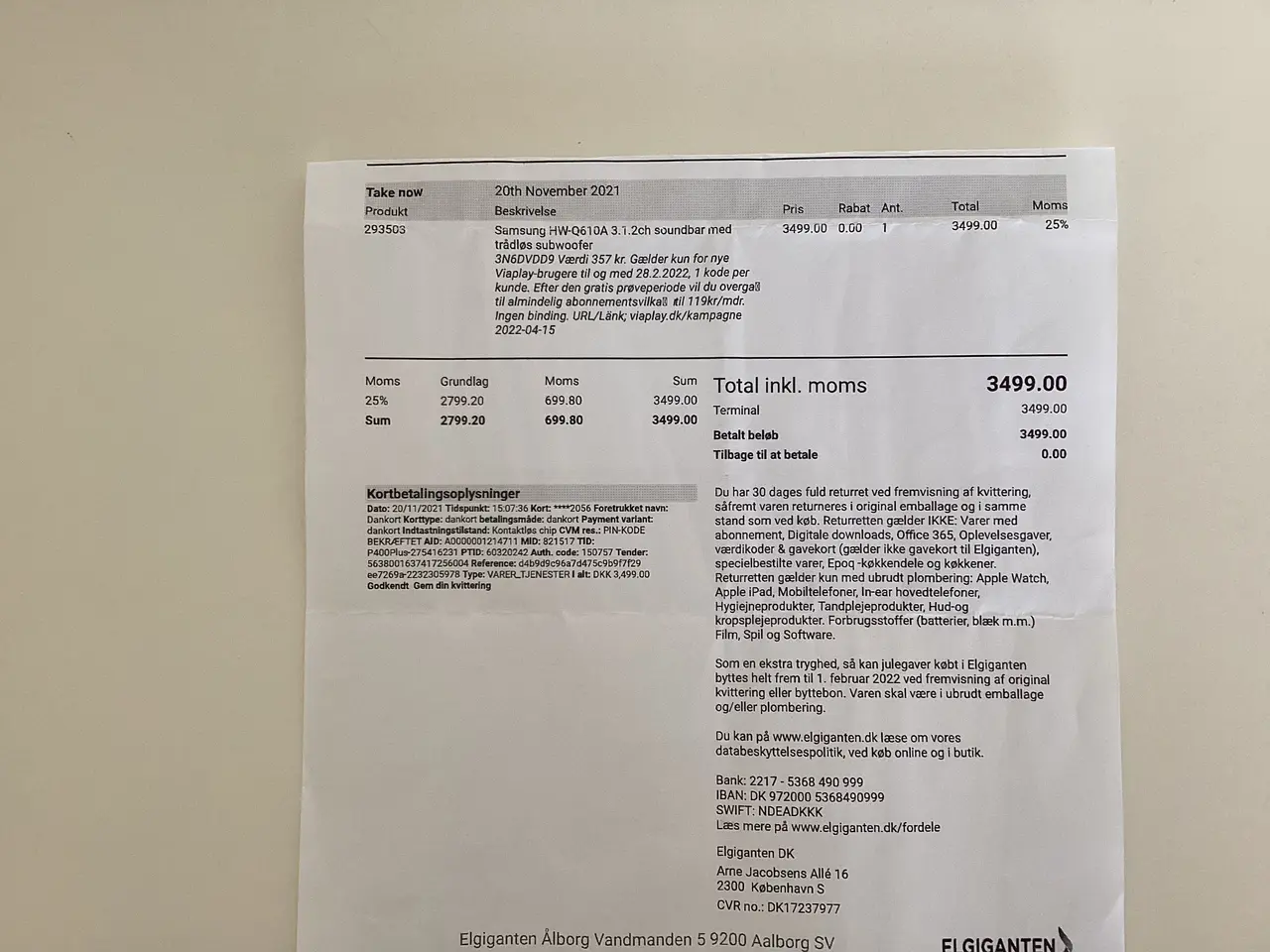 Billede 2 - Soundbar med trådløs subwoofer