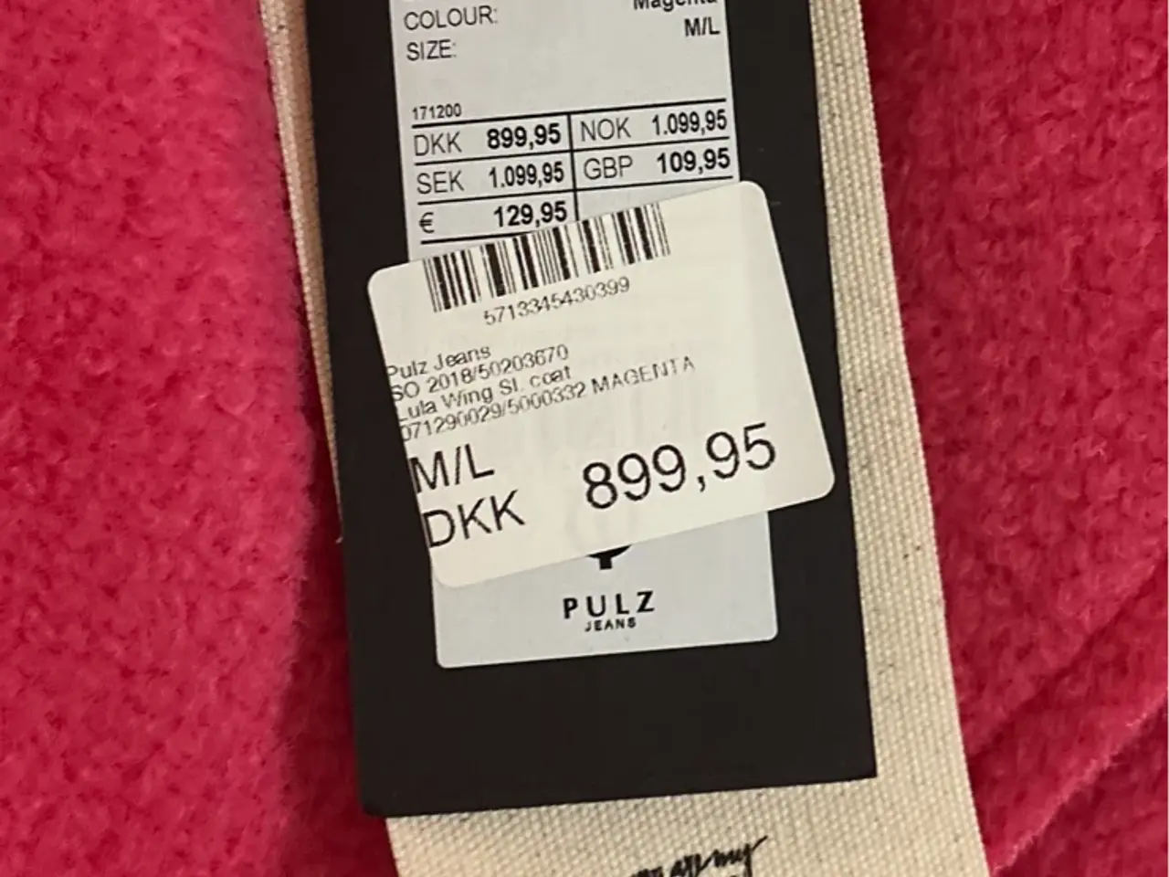 Billede 4 - Pink overgang jakke