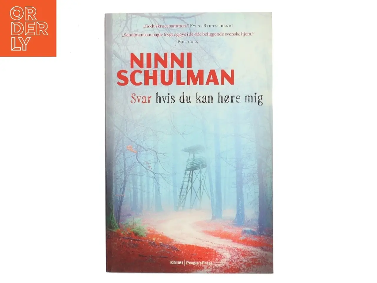 Billede 1 - Svar hvis du kan høre mig af Ninni Schulman (Bog)