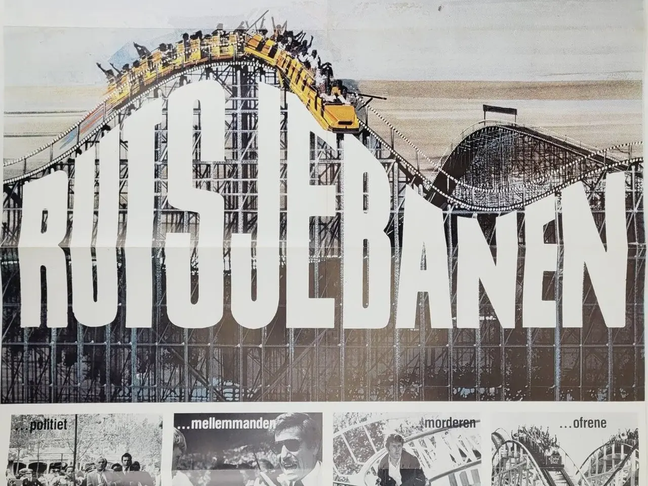 Billede 1 - ⭐️- Plakat: Vintage - Rutsjebanen