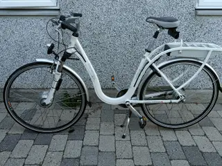 En af første elcykler i DK