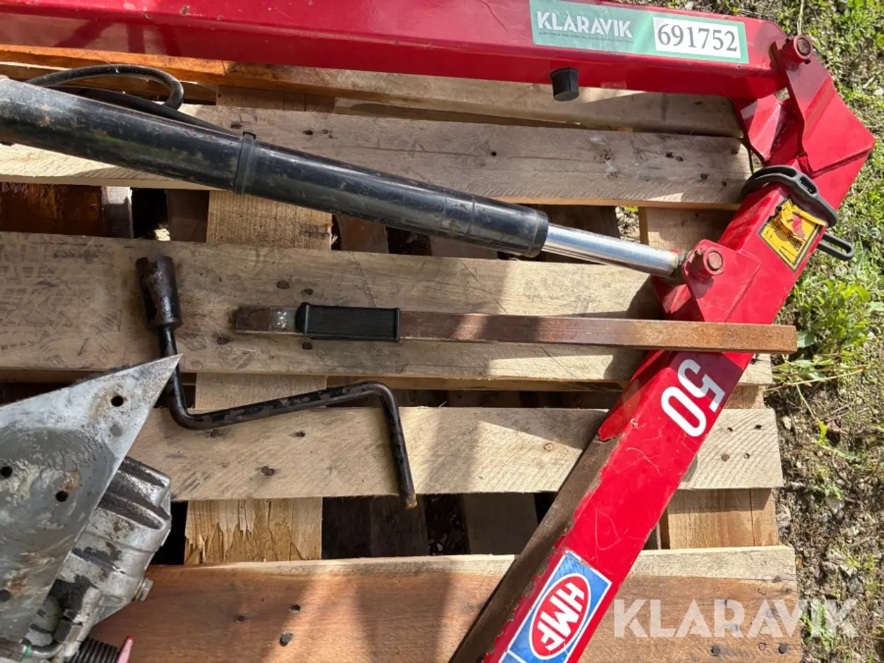Billede 11 - Hydraulisk læssekran HMF Handy 52 TM