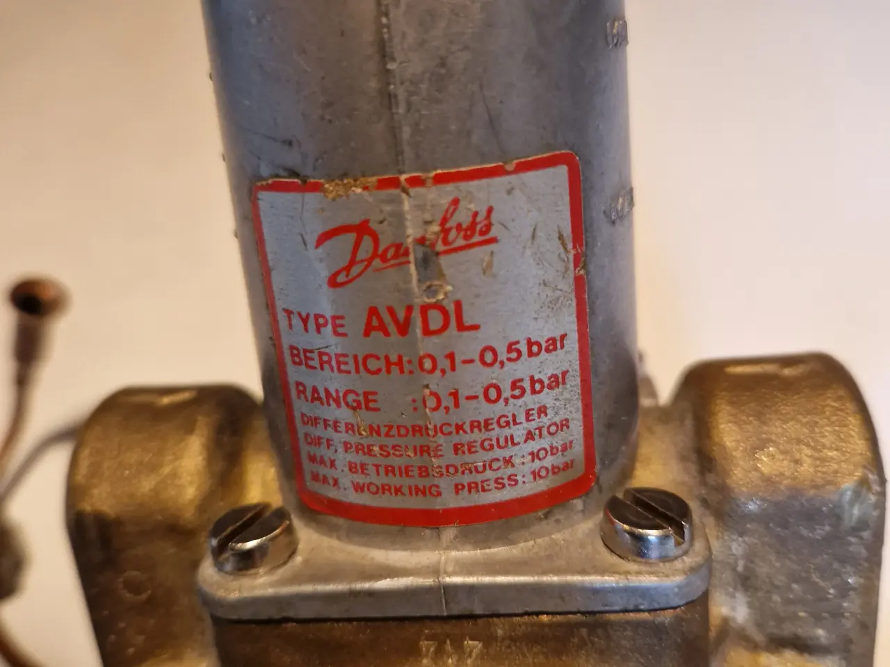 Billede 4 - Trykdifference Danfoss