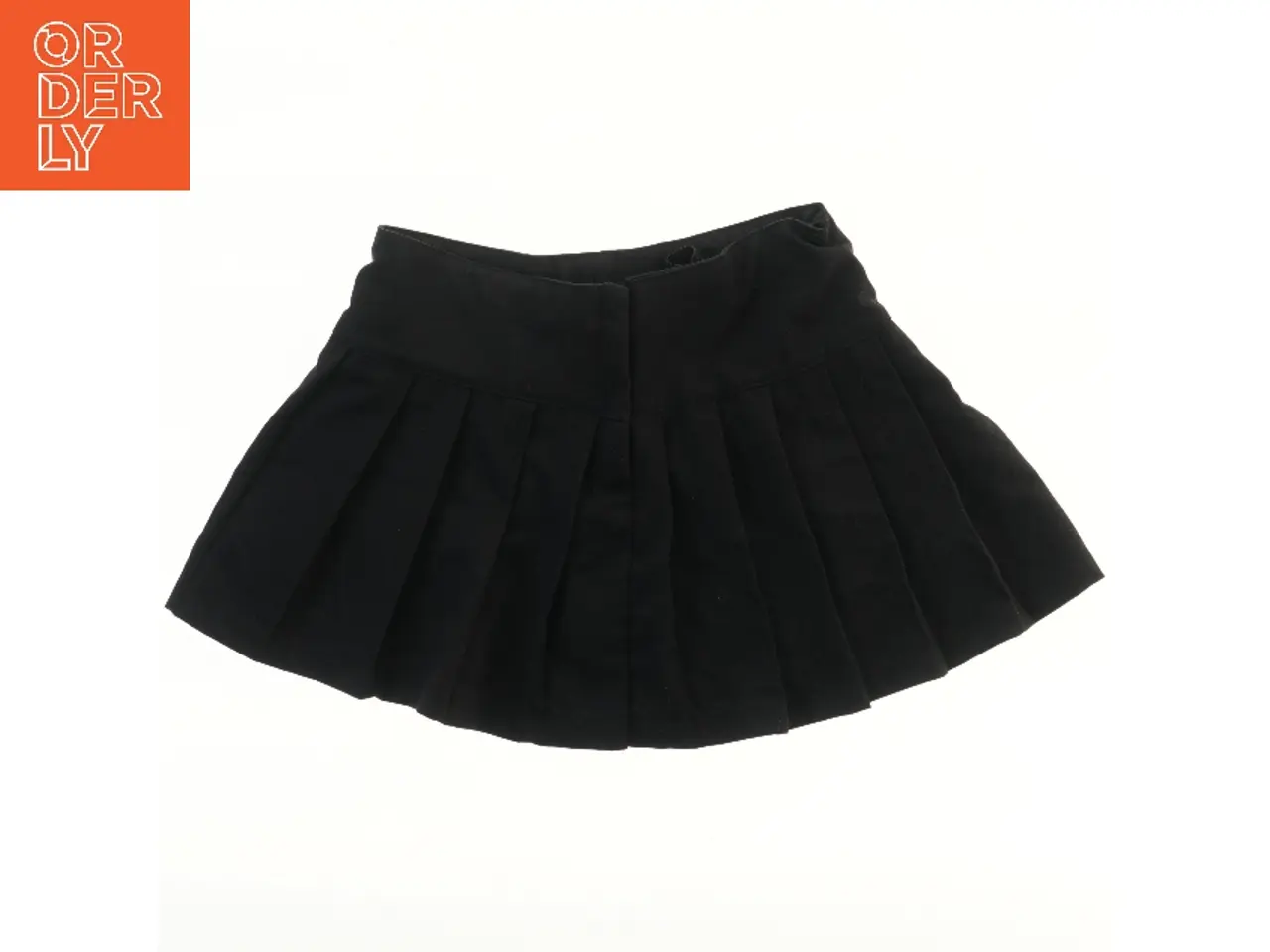 Billede 2 - Sort nederdel med folder fra H&M (str. 140)