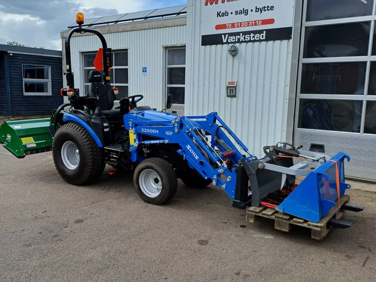 Billede 13 - Ny Solis Diesel traktor med 4 wd 