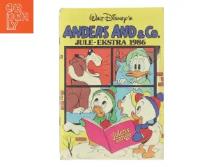 Anders And & Co. Jule-Ekstra 1986 (Bog)