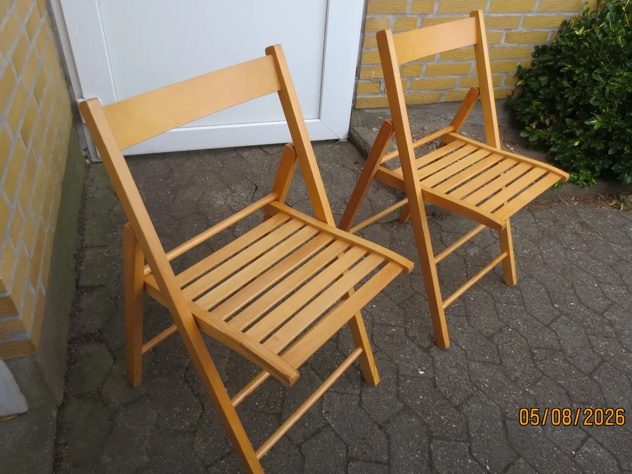 Billede 2 - 2 stk Klapstole