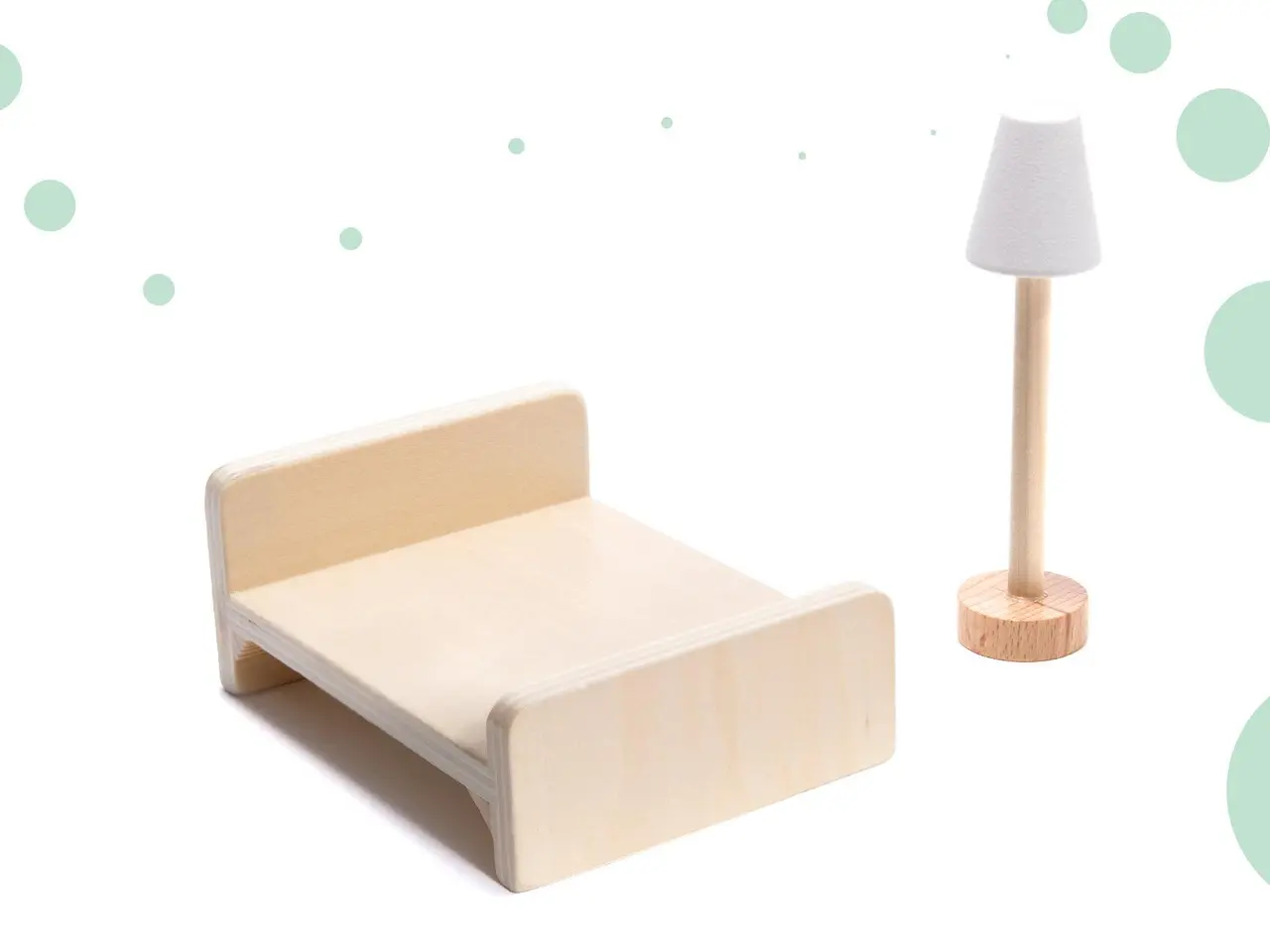Billede 10 - Dukkehus i træ med LED - Lulilo Floro Boho