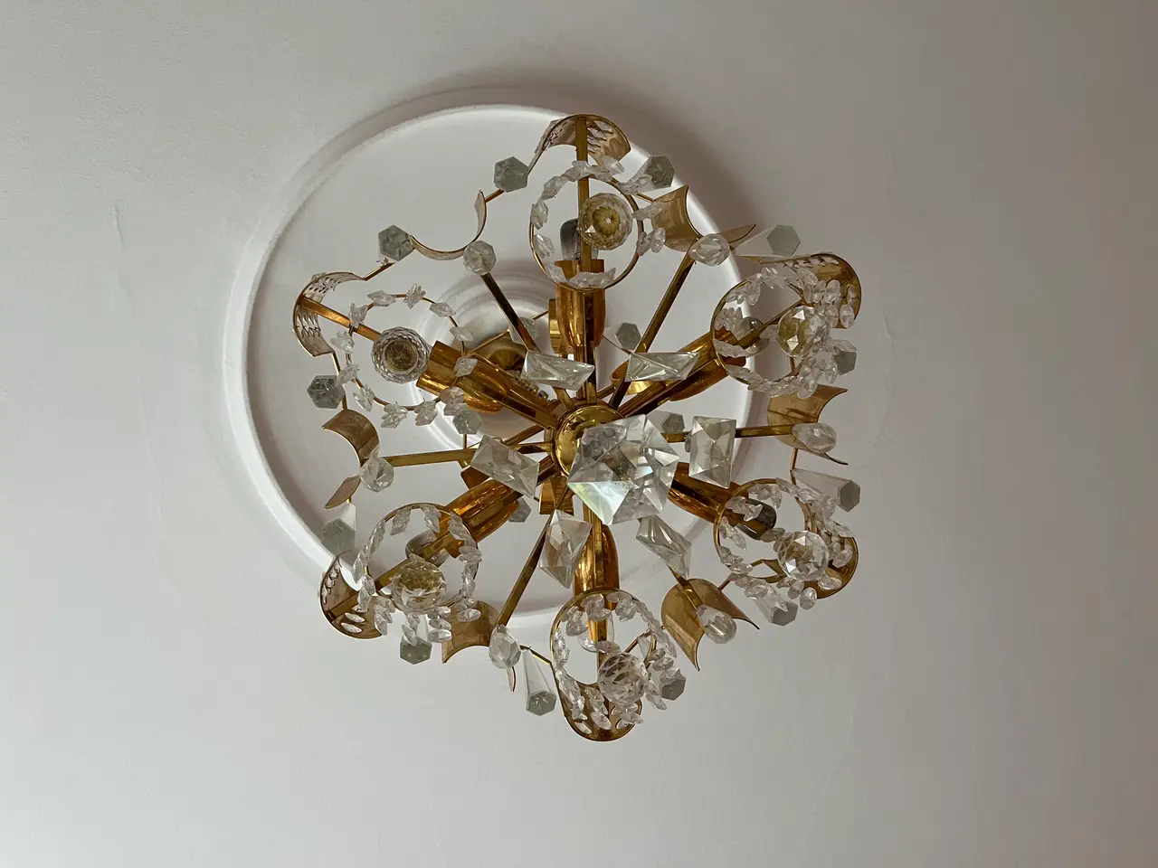 Billede 4 - Lysekrone, Prismelysekrone, Loftslampe