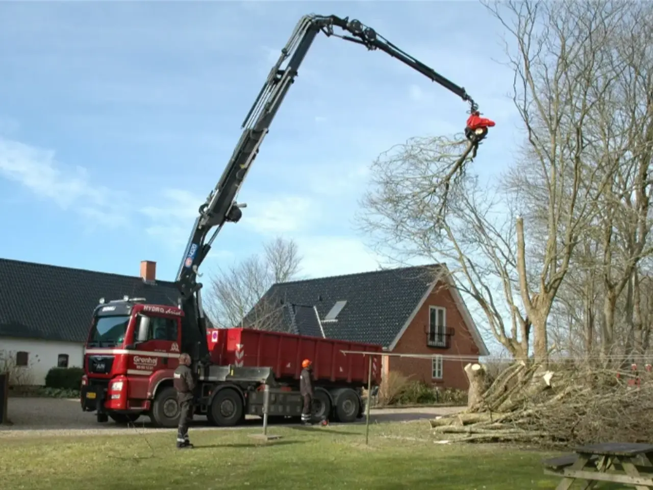 Billede 5 - Mecanil fældegrab med sav