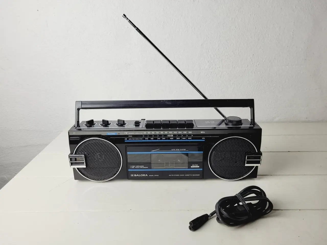 Billede 3 - ⭐️- Salora – Klassisk Radio og Kassettebåndoptager