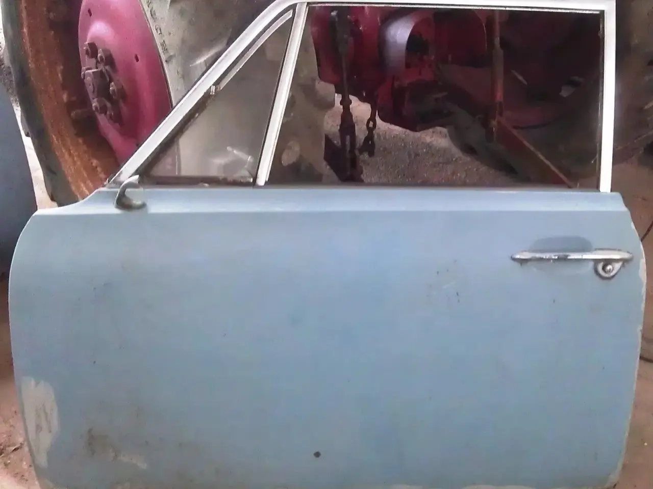 Billede 1 - 2 brugte døre, Ford Taunus P3.