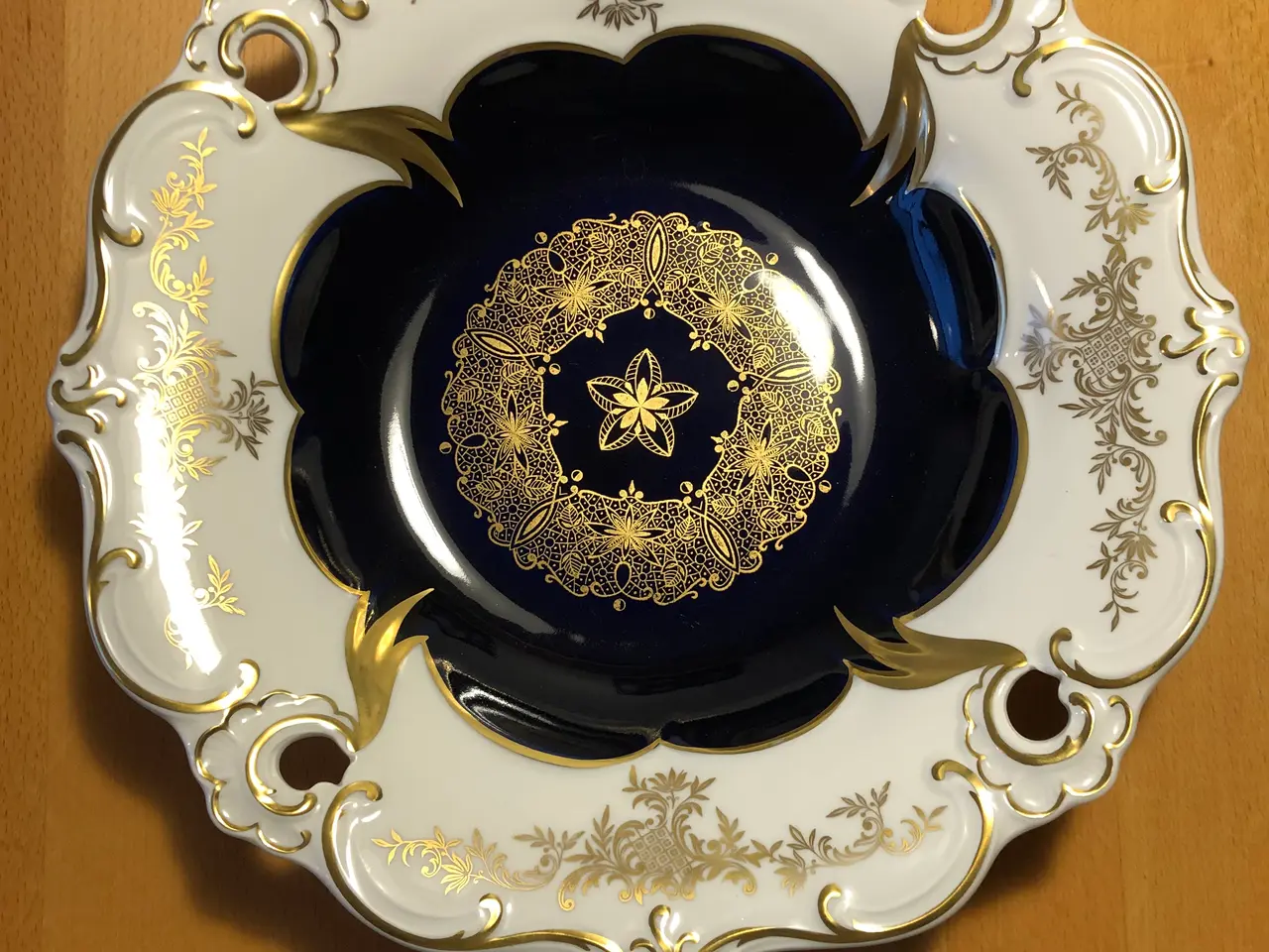 Billede 1 - Smukt porcelænsfad