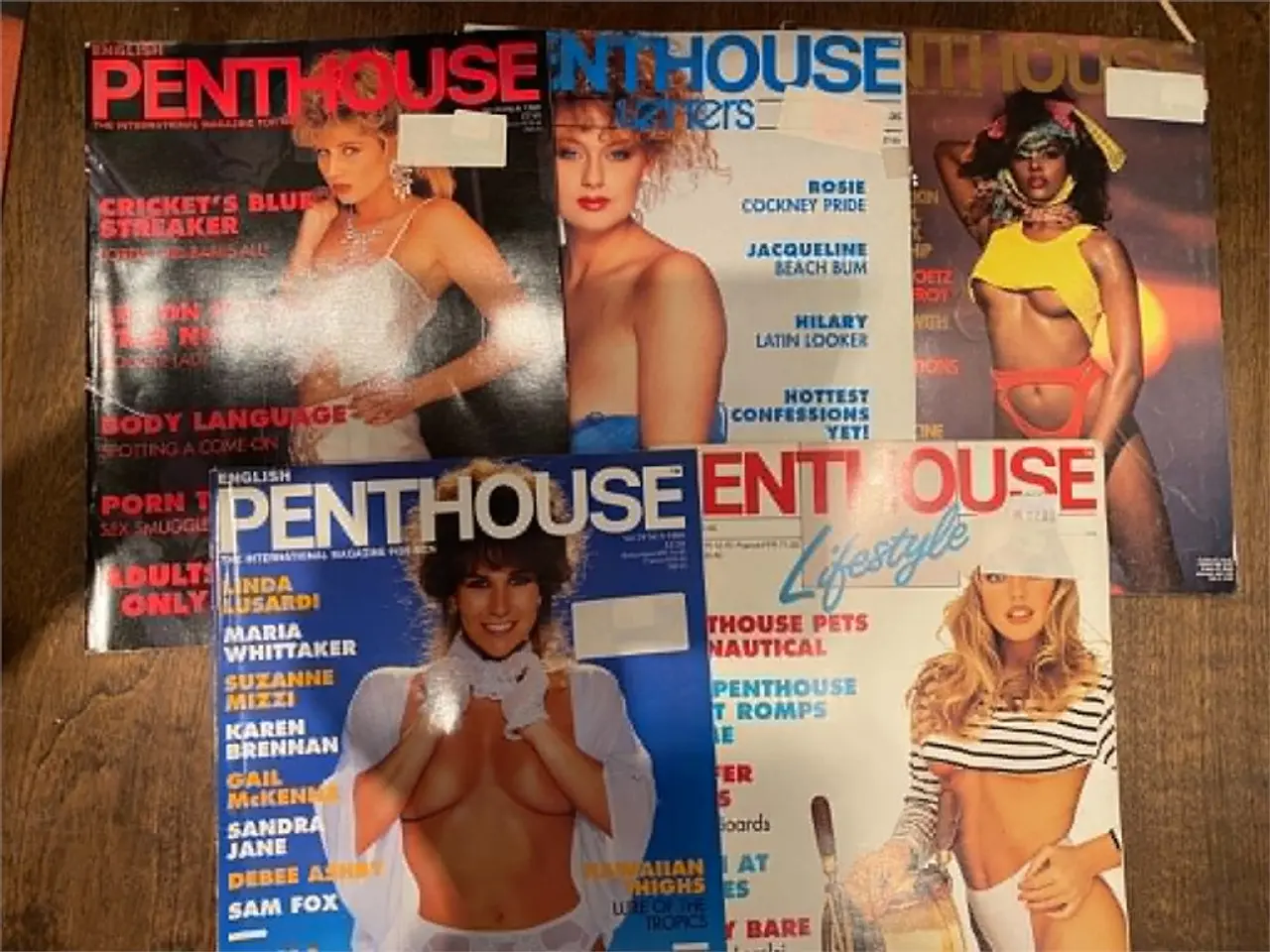 Billede 1 - 5 Flotte Penthouse blade fra 80`erne