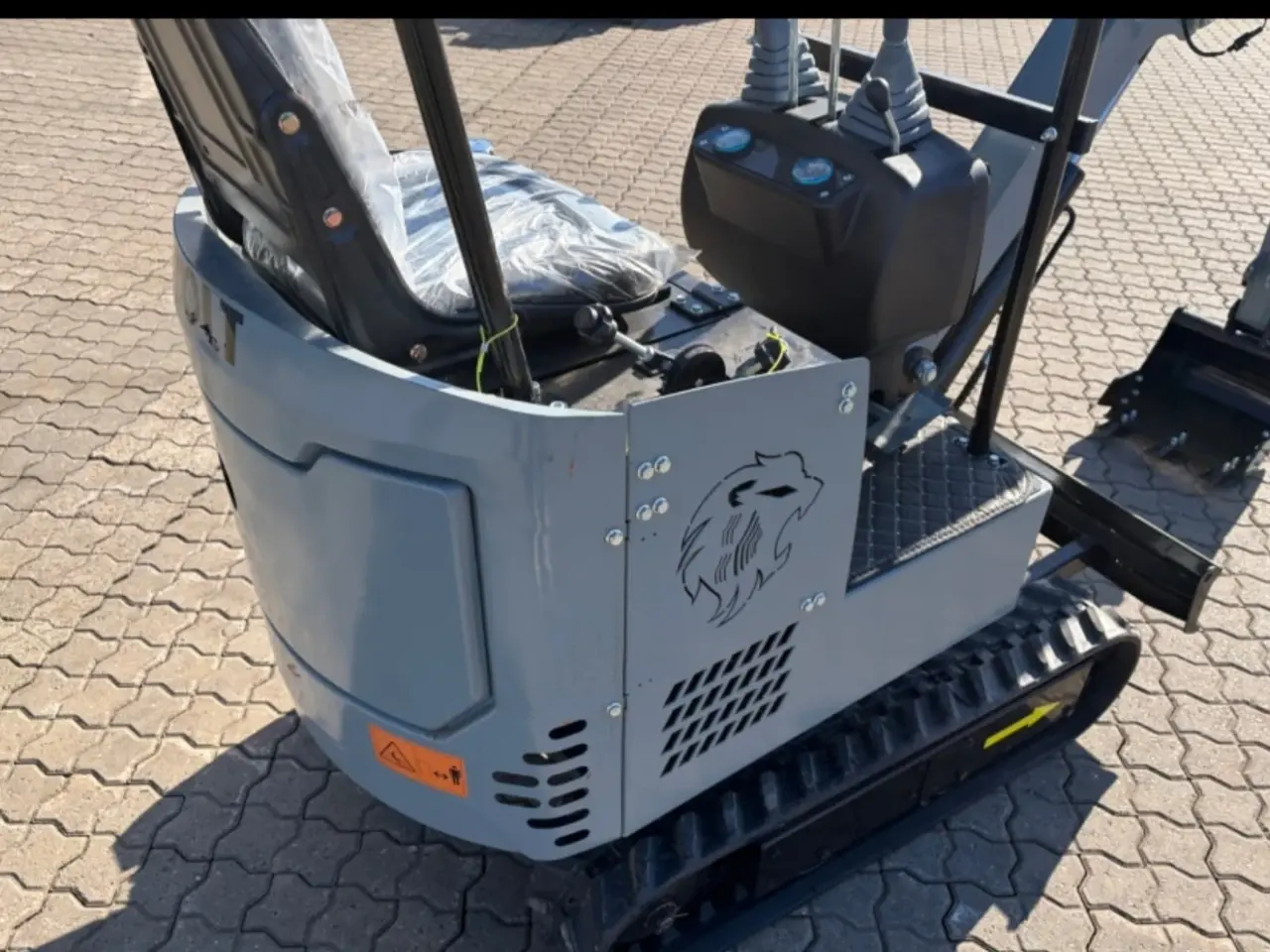 Billede 8 - 1,3 ton minigraver med diesel motor. Momsfri.