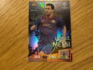 Messi limited edition fodboldkort 11/12