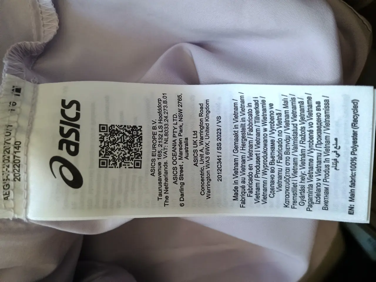 Billede 7 - Asics løbejakke syrenlilla small