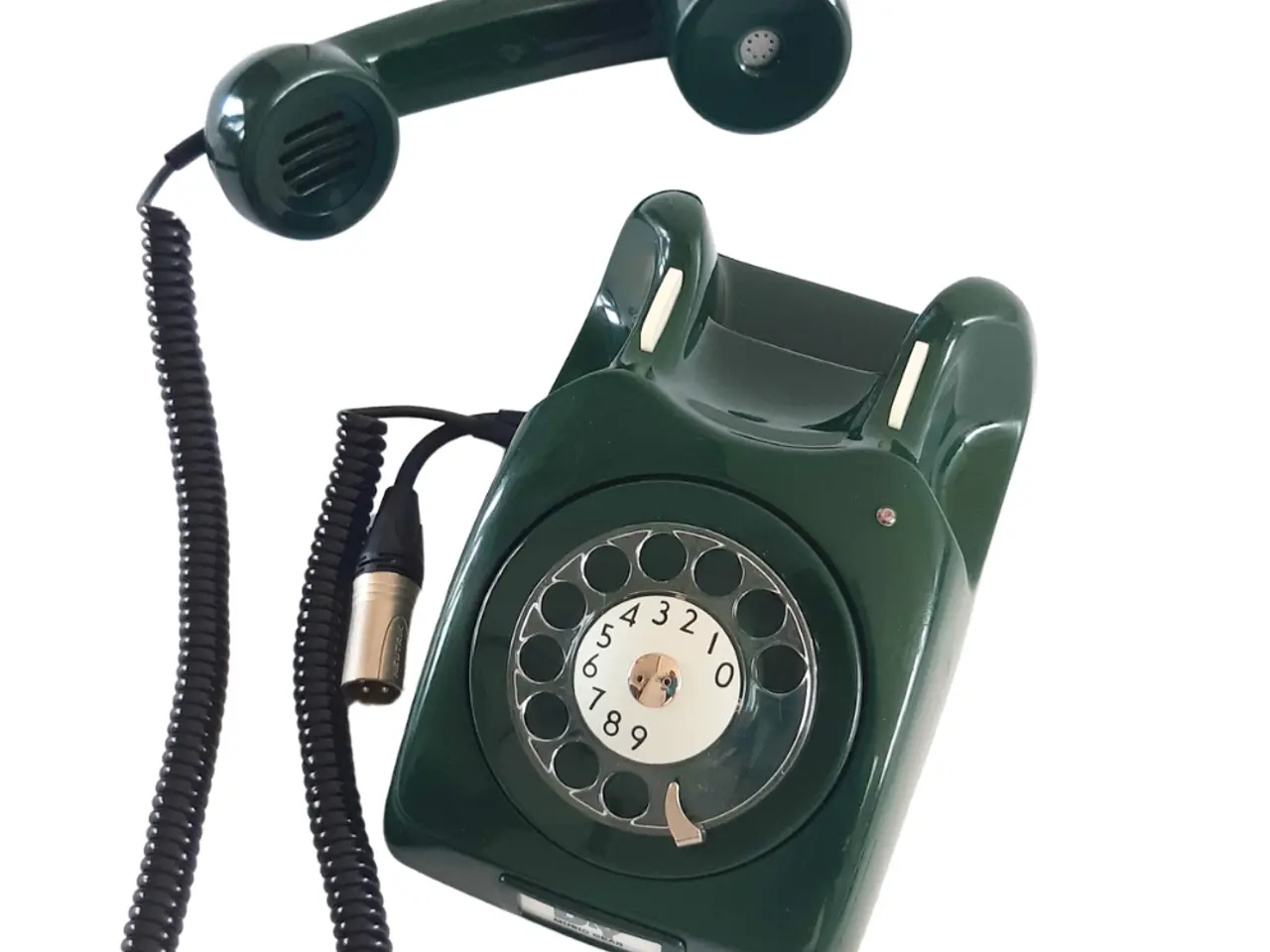 Billede 3 - Retro telefon mikrofon 2 (Mørk grøn)